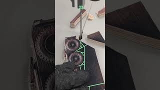 PRECISION ASMR CUTS ⚡ | 42 exact cuts to make a low-poly F-14 Tomcat.