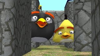 Pacman vs Angry Birds screenshot 2