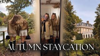 A LUXURY SISTER STAYCATION | AUTUMN IN THE ENGLISH COUNTRYSIDE 🍂🐑