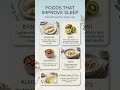 Foods That Help You Sleep Better 😴