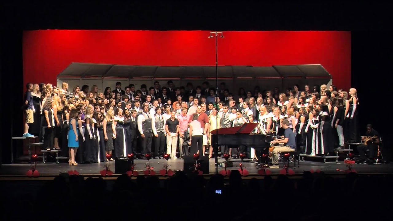Stone Bridge High School Choirs - Bridge Over Troubled Water (Simon, arr. Shaw) - 2011 Final Concert