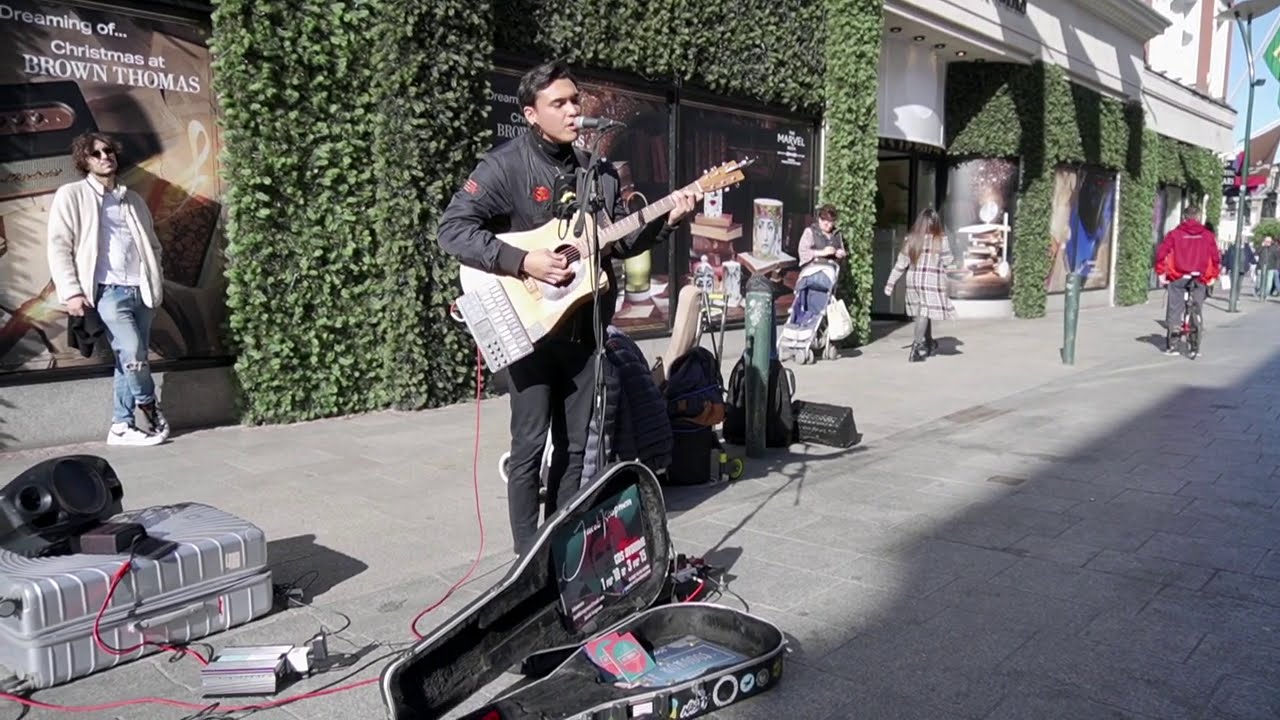 TRYING OUT THE KILLERS SONG ON THE STREET