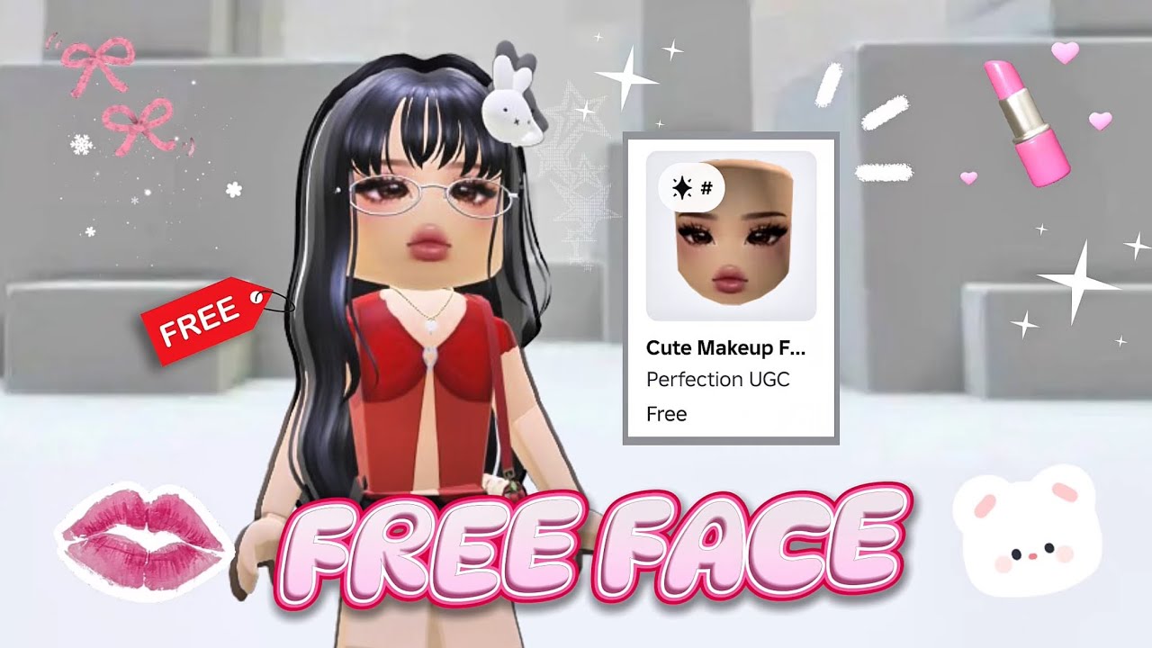 Спешите! Новое БЕСПЛАТНОЕ лицо в Roblox! Как получить милое лицо с макияжем за 0 ROBUX🩷 ВЕСЕЛО И ...