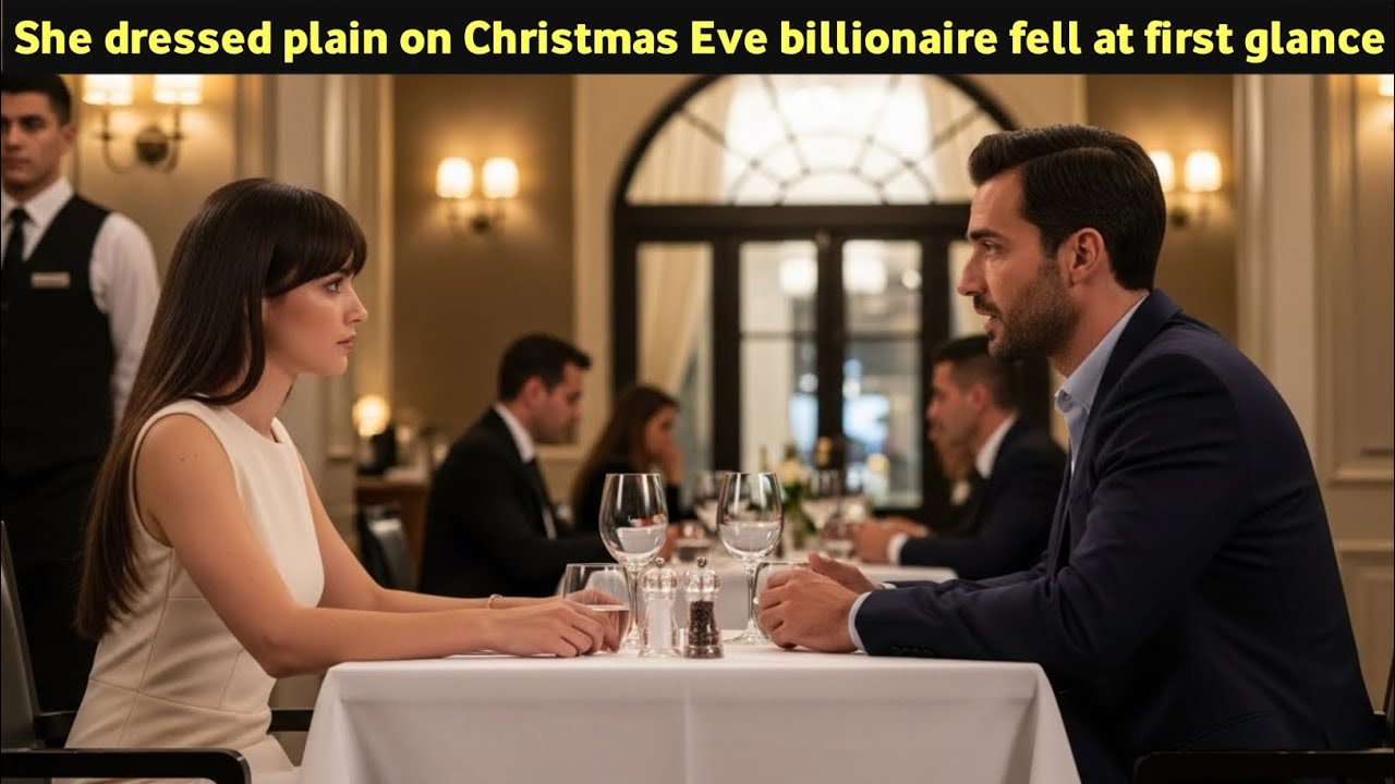 Her Simple Disguise on Christmas Eve — A Billionaire's Unexpected Love...
