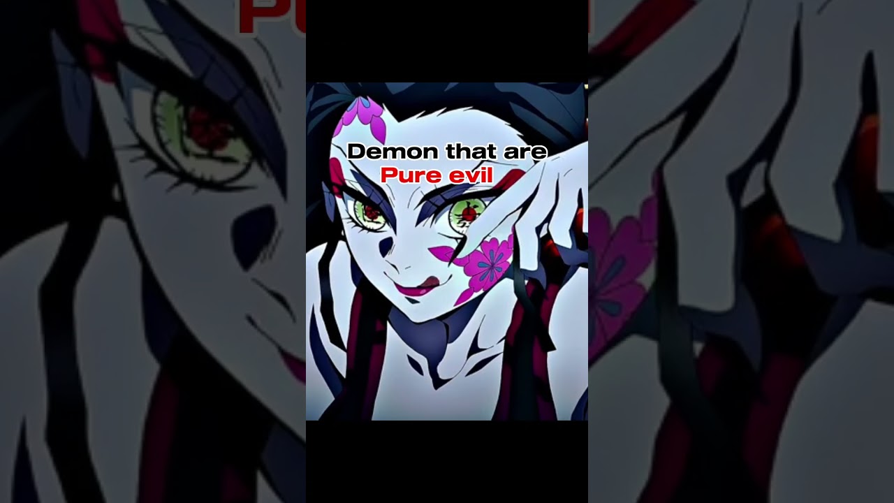 Demons that are Broken VS Good VS Pure evil.Demon Slayer.
