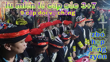 iu miền tổ chức lễ cấp sắc 3+7 đèn của người dân tộc dao đỏ Lào Cai (p11)/CLS TV/