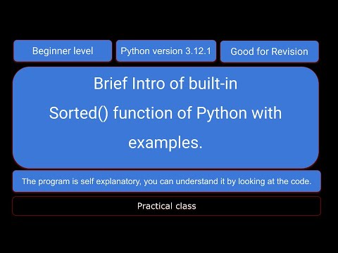 Python's Sorted Function: Key Concepts and Practical Examples