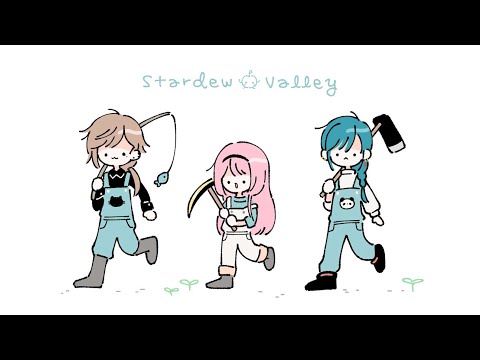 【#12 Stardew Valley】どちらの世界も冬です【にじさんじ/緑仙】