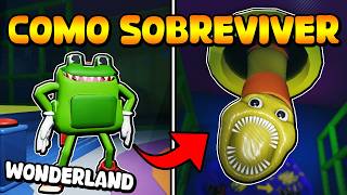 Como Sobreviver No Novo Wonderland No Roblox E Nunca Abra Essa Porta!!!