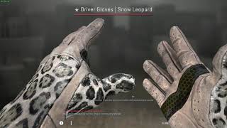 Csgo case opening - Driver Gloves Snow Leopard!
