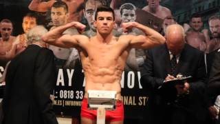 Declan Geraghty V Reynaldo Cajina Official Weigh In & Head To Head Second Coming