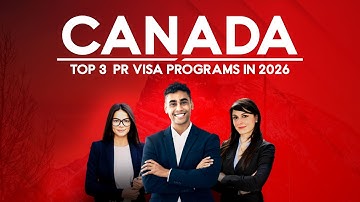 Top 3 Canada PR Visa Programs in 2026 | Fastest Ways to Get PR in Canada