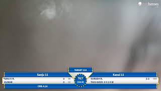 Kanai 11 vs Sanju 11 live cricket match |  live - CISF Ground Mana Airport Raipur (Chhattisgarh)