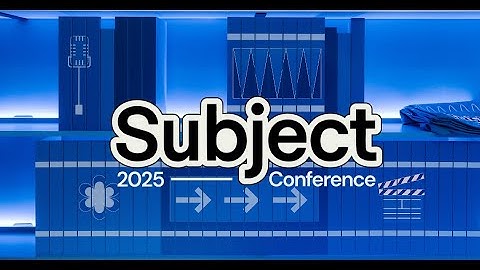 Subject.com Conference 2025 | The Future of Learning is Video-First