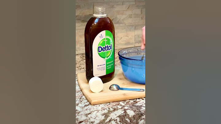 How to Dilute Dettol for Use in your Home