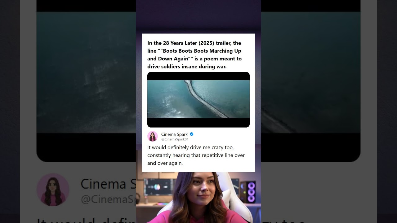 28 Years Later 2025 Trailer Detail Boots Boots Boots Is a Psychological War Poem