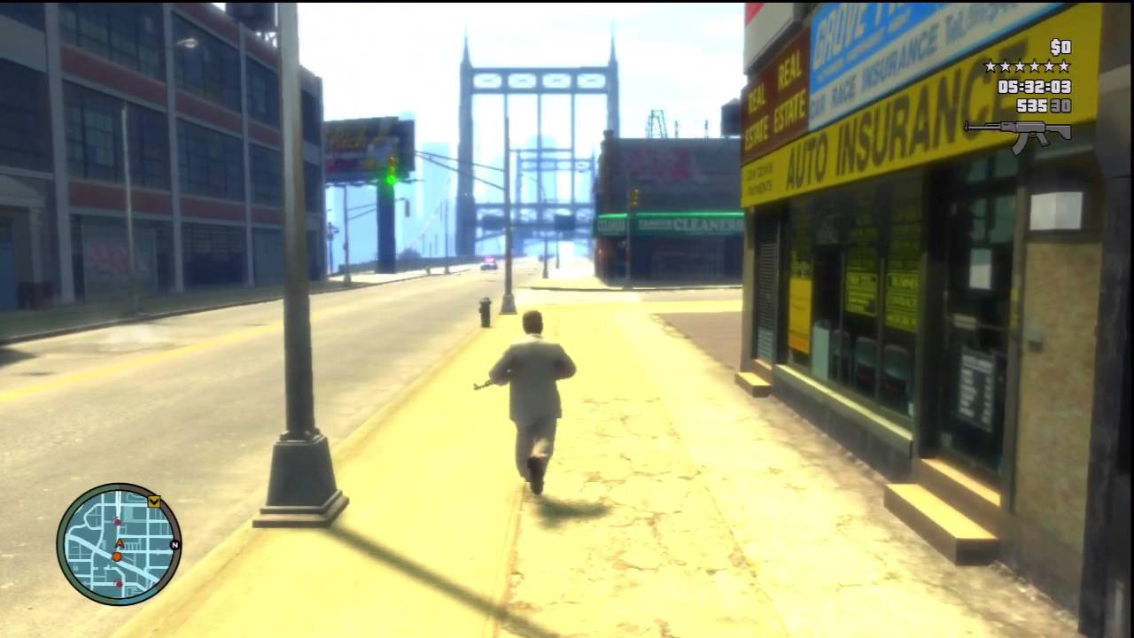 GTA IV PS3 Hangman`s Noose On Foot Mission