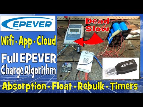 Lead-acid To Lithium: Epever Mppt Wifi, App, Cloud Access, And Charge Algorithm Test
