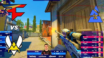 GREATEST COMEBACK! New Vitality vs New FaZe - BLAST Premier - CSGO LATEST MATCH HIGHLIGHTS