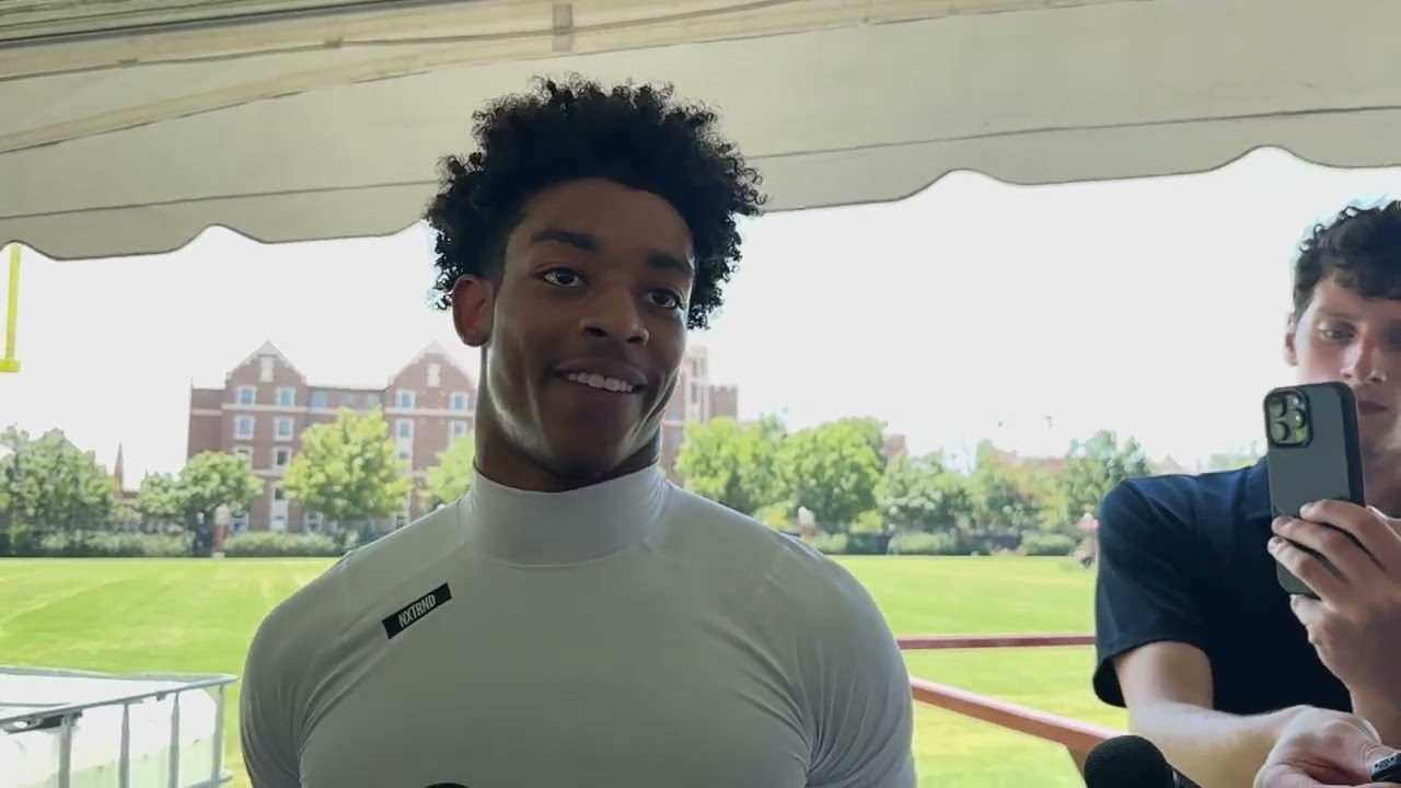 OU Football: Courtland Guillory Interview | August 6, 2025