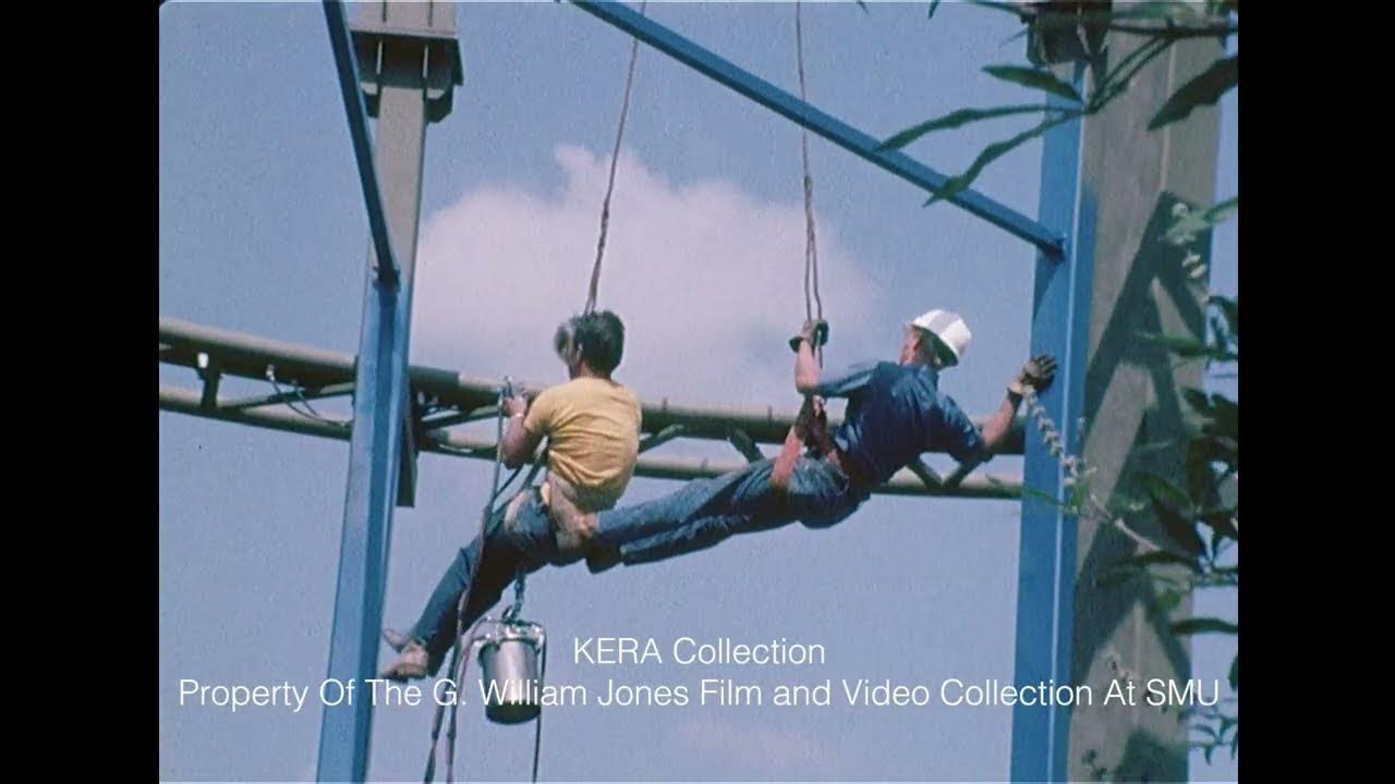 Construction Of The Big Bend Roller Coaster At Six Flags Over Texas