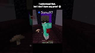 I understand that, but I don’t have any proof 💀 #minecraft