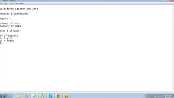 Working with Salesforce Reports(Part 1) by Jeet Singh