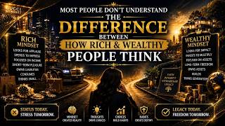 Most People Don’t Understand the Difference Between How Rich & Wealthy People Think | Pay Attention