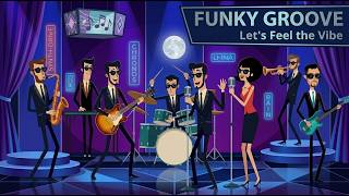 RETRO FUNK AVENUE ✨ Groovy Jazz Beats for Focus & Night Flow