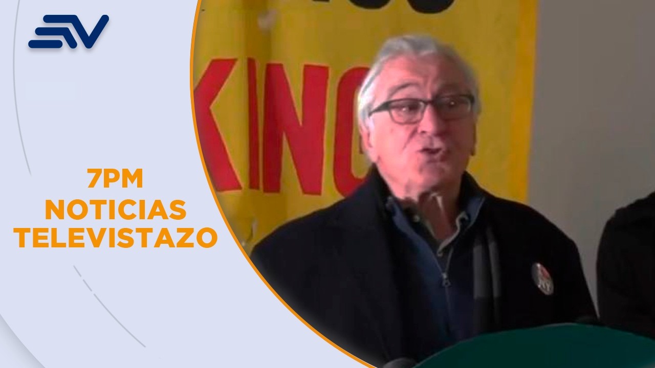 Robert De Niro encabeza protesta contra el presidente Donald Trump ...