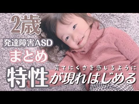 2歳の赤ちゃん 特性 こだわりが出始めた 語尾語頭の出現 のちに自閉症 軽度知的障害と診断された まとめ Youtube