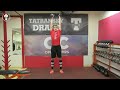 TATRAN PLAYER WORKOUT: Vzpažení z podřepu
