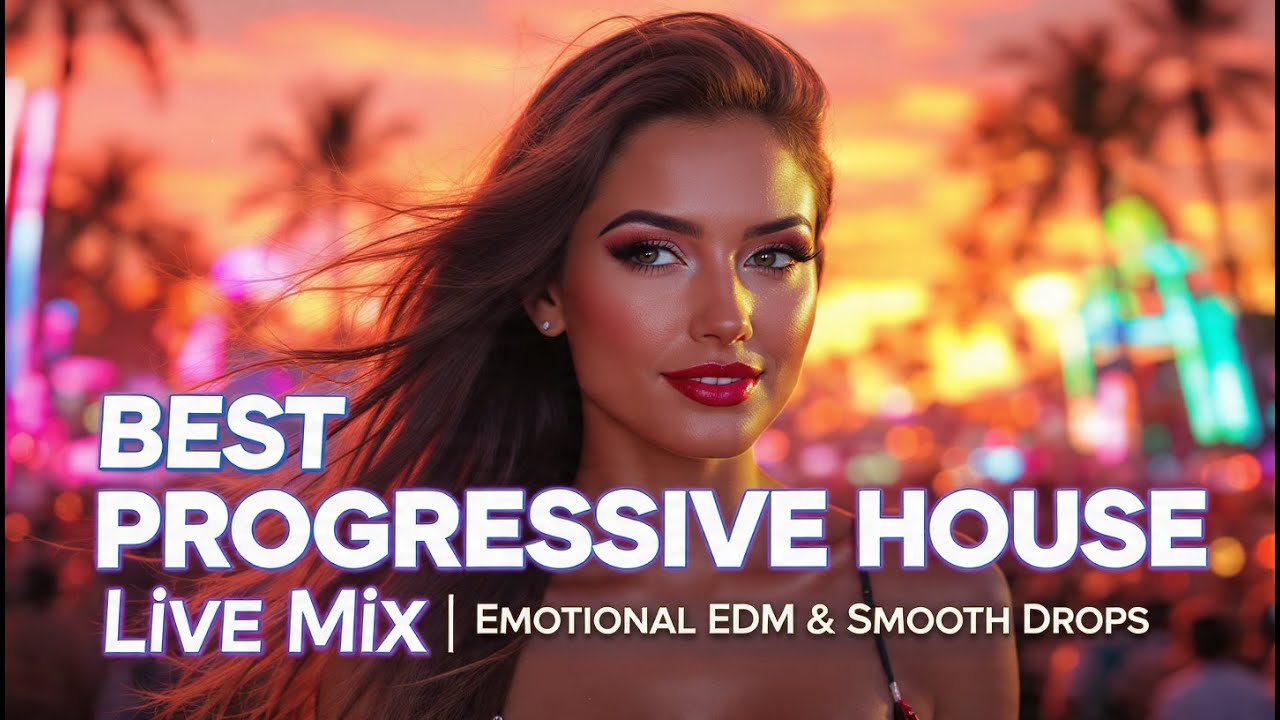 Best Progressive House Live Mix | Emotional EDM & Smooth Drops