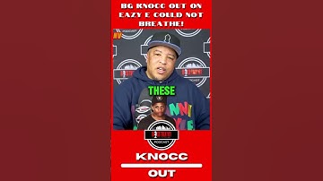 Thumbnail of BG Knocc Out on Eazy E Could Not Breathe! #shorts #bgknoccout #eazye #podcast #bosstalk101