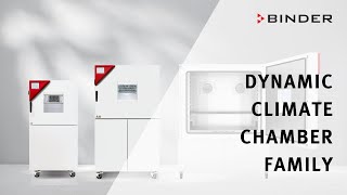 BINDER's Dynamic Climate Chamber Family