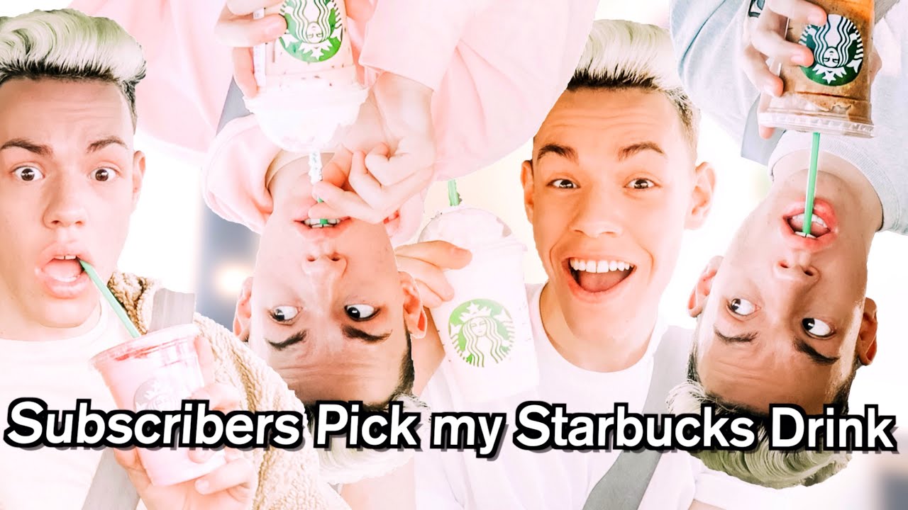Subscribers Pick My Starbucks Drink for a Week!! Shelton Zane