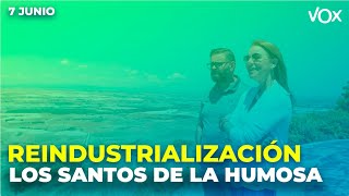 07.06 | VOX apoya la reindustrialización en Los Santos de la Humosa