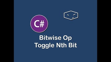 bitwise op toggle nth bit in c#