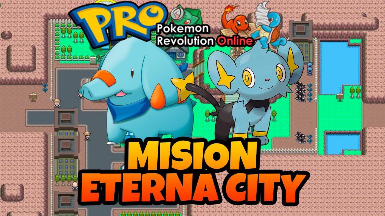 POKEMON REVOLUTION ONLINE MISION ETERNA CITY YouTube