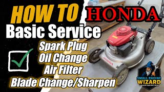 Famous Honda Self Propelled/Push Mower, Basic Maintenance Tutorial Profile