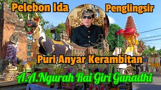 Perabuan Terakhir‼️Penglingsir Puri Anyar Kerambitan Bali 2025