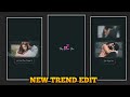 Moving Animation Couple's Lyrics Video Editing | Instagram Trending Editing In Capcut 🥀