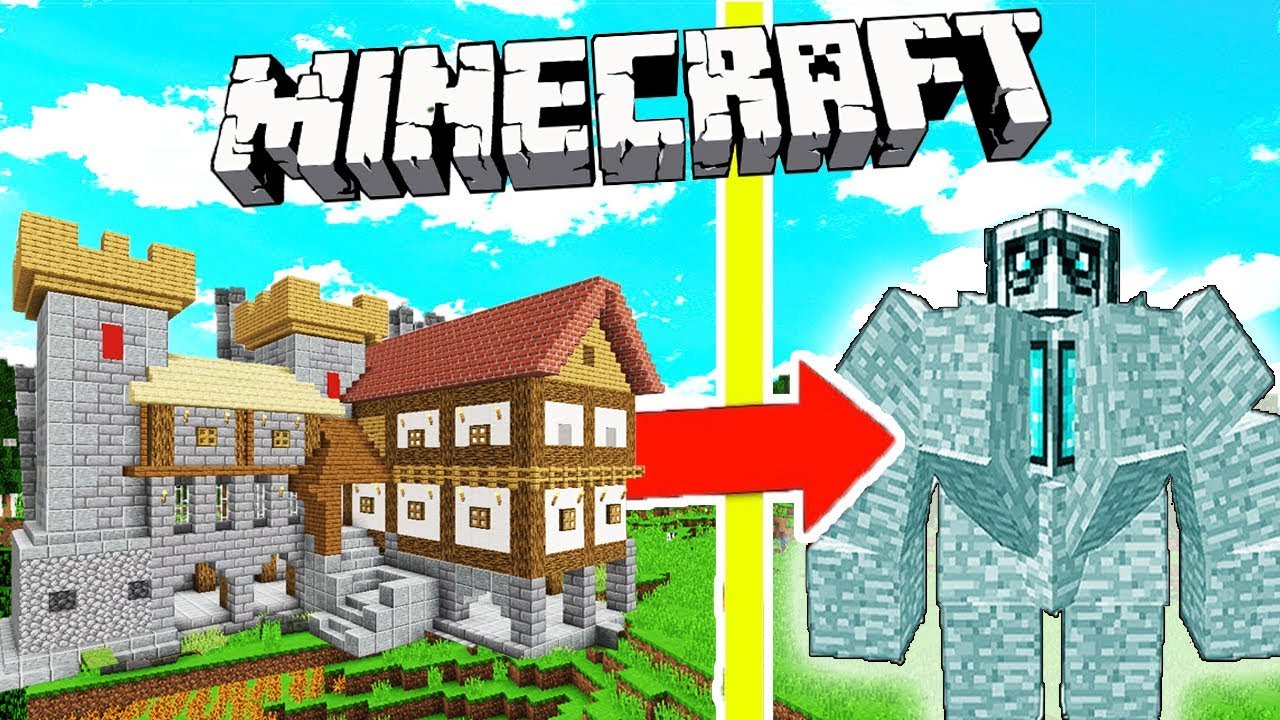 UN GOLEM EN DIAMANT ATTAQUE MON CHÂTEAU ! Minecraft survie Dragon Ep 11 UN GOLEM EN DIAMANT ATTAQUE MON CHÂTEAU ! Minecraft survie Dragon Ep 11