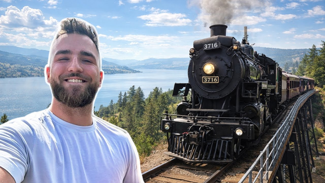 Последний паровоз Британской Колумбии