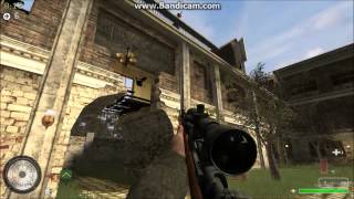 Call of Duty 2 Multiplayer (PC) | CoD2 HY | ROOFTOP SUICIDE GRENADE FRAG TOSS (Verruckt Custom Map)