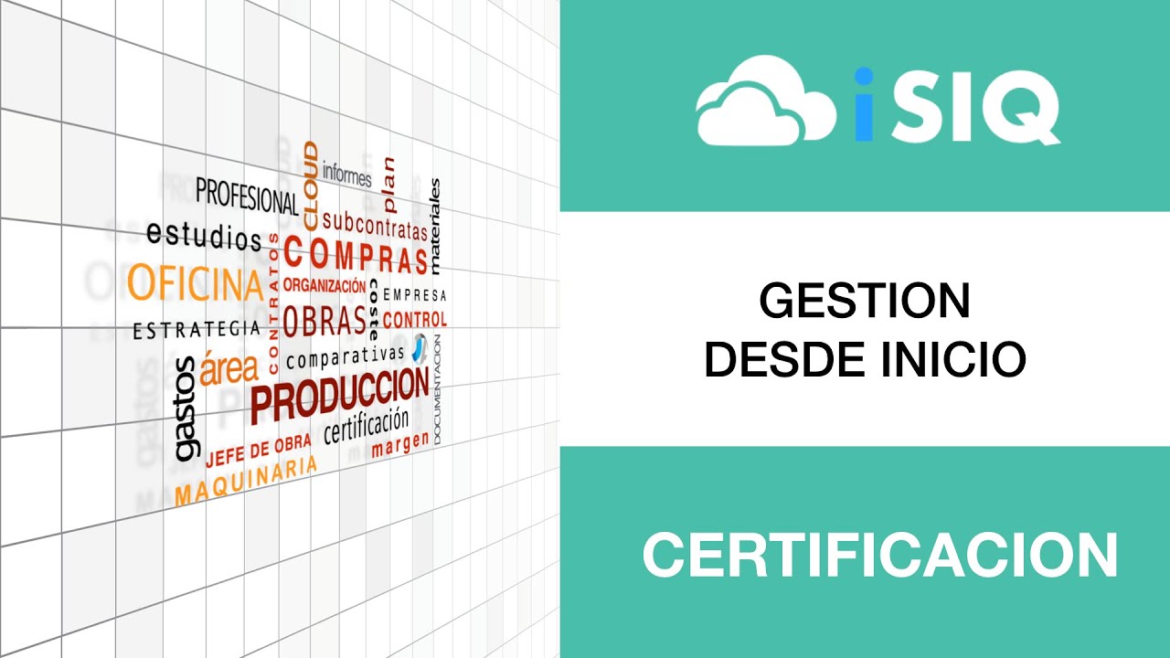 SIQ Control Certificación Gestión desde inicio YouTube