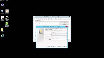 ODBC DSN AvistaVendor Setup