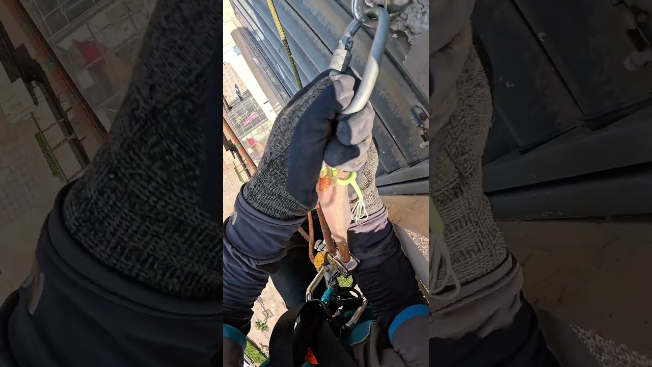 Live Demo: ChuanChuang Mango Grab Rope Ascender in Aerial Work Action!