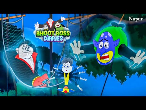 Thakela के Mask 👺 ने करदी Bhoot Boss 🤣 की छुट्टी I Moral Stories For Kids I Bhoot Boss Diaries