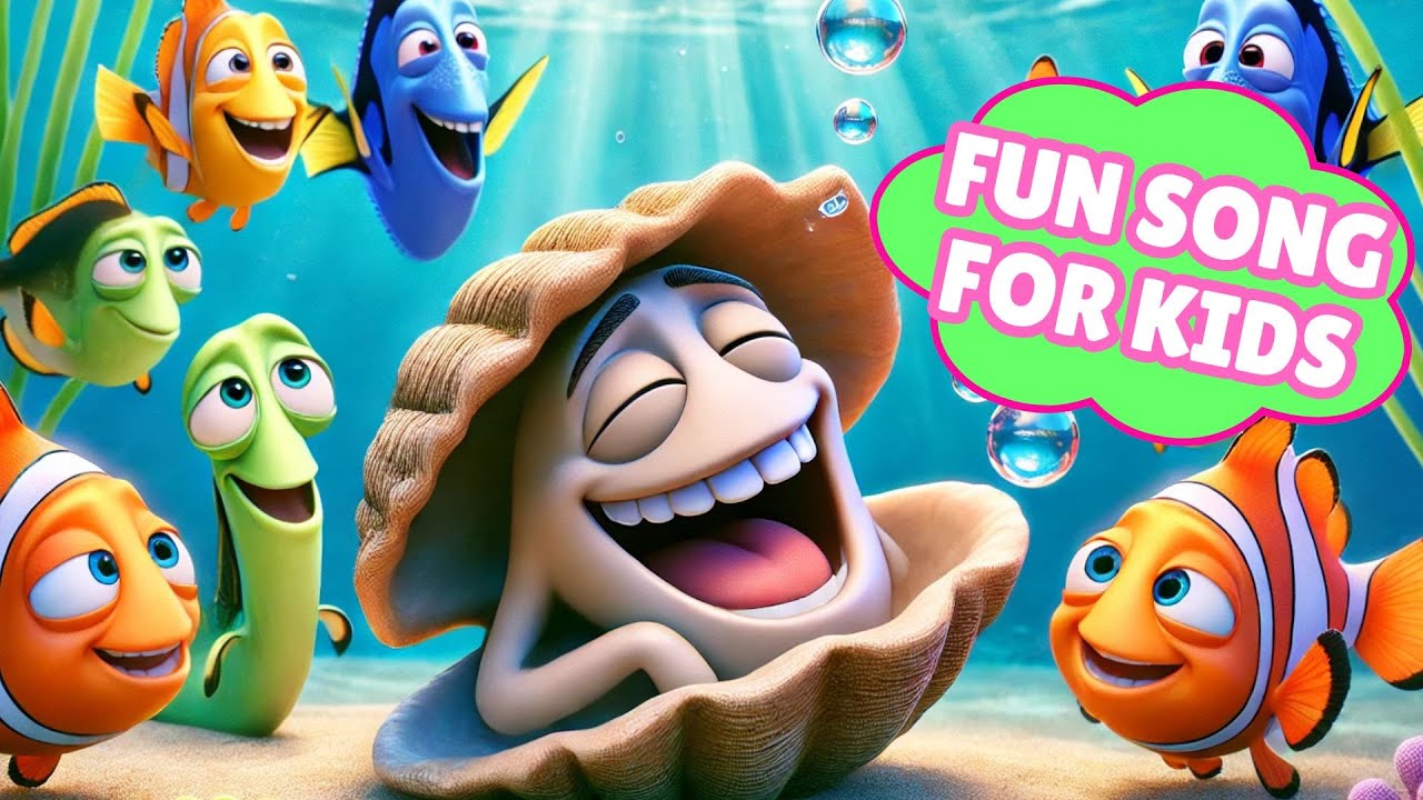 🌊 Happy As A Clam - Sing & Dance Along to This Fun Kids’ Song! 🎤🐚
